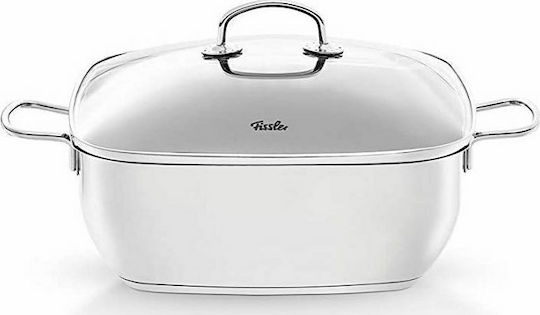 Fissler Secural Γάστρα από Ανοξείδωτο Ατσάλι 6.5lt 2τμχ