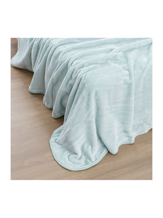 Borea K-4 Velvet Blanket Single 150x220cm Petro...