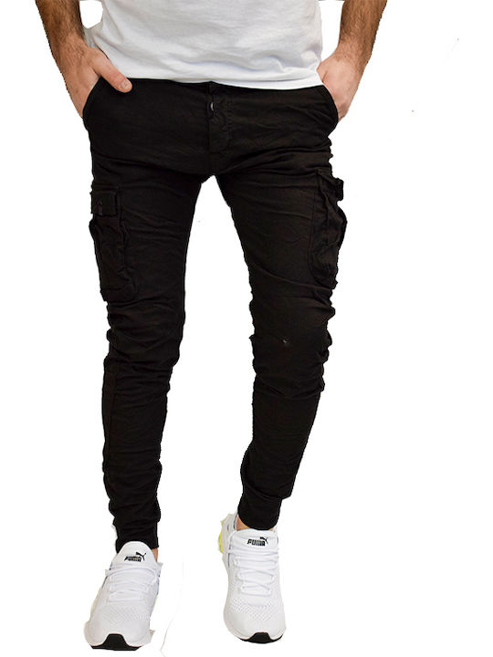 P&J Clothing Панталон Черен