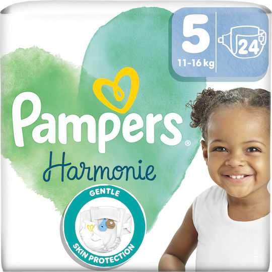 Pampers Памперси с лента Harmonie № 5 за 11-16kg 24бр