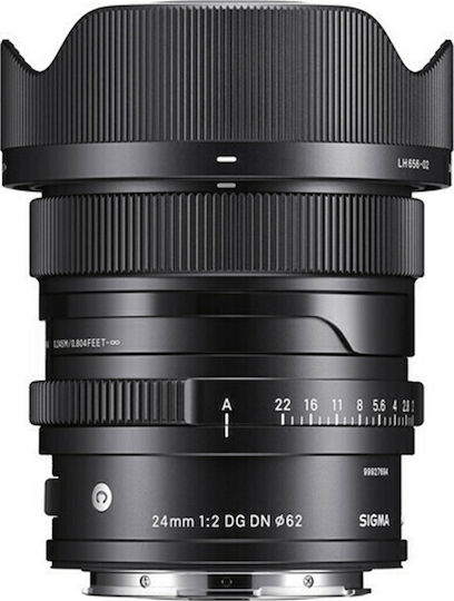 Sigma Cadru complet Obiectiv Foto 24mm F/2 DG DN I Contemporary Unghi larg pentru Montura Leica L Black