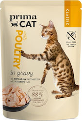 Prima Cat Classic Poultry in Gravy 85gr