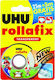 UHU Desktop Tape Dispenser Rollafix 19mm x 25m 1pcs Transparent