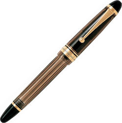 Pilot Custom Fountain Pen Fine Brown With Black Ink Pilot Custom Fountain Pen Fine Brown With Black Ink