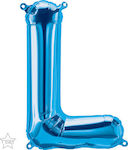 Μπαλόνι Μίνι Γράμμα L Μπλε 41cm