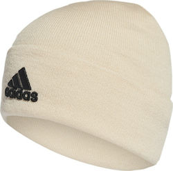 adidas Beanie Ανδρικός Σκούφος Πλεκτός σε Λευκό χρώμα