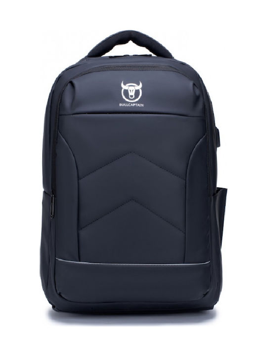 Bull Captain SJB 601 Men's Backpack Waterproof with USB Port Black 24lt