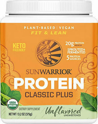 Sunwarrior Classic Plus Fără Gluten & Lactoză 375gr