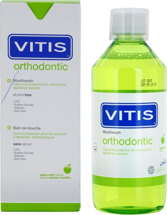 Vitis Orthodontic Mouthwash 500ml Skroutz.gr