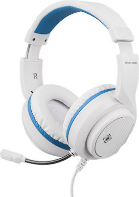 Deltaco GAM-127 Over Ear Gaming Headset with Connection 3.5mm White