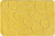 Beauty Home Rutschfest Badematte Baumwolle Rechteckig 3352 2021335200017 Yellow 60x90cm