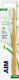 AIM Natural Bamboo Manual Toothbrush Soft White 1pcs