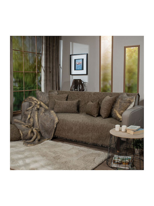 Teoran Utah Ριχτάρι Πολυθρόνας Chenille 150x180...