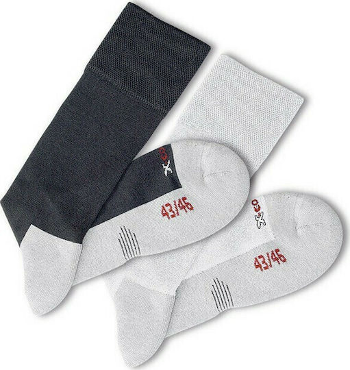 Herbi Feet HF-5031 Diavital Below Knee For Diabetics Socks Calf High Black