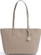 DKNY Bryant R74A3014 Leather Women's Bag Shopper Shoulder Beige R74A3014-STN