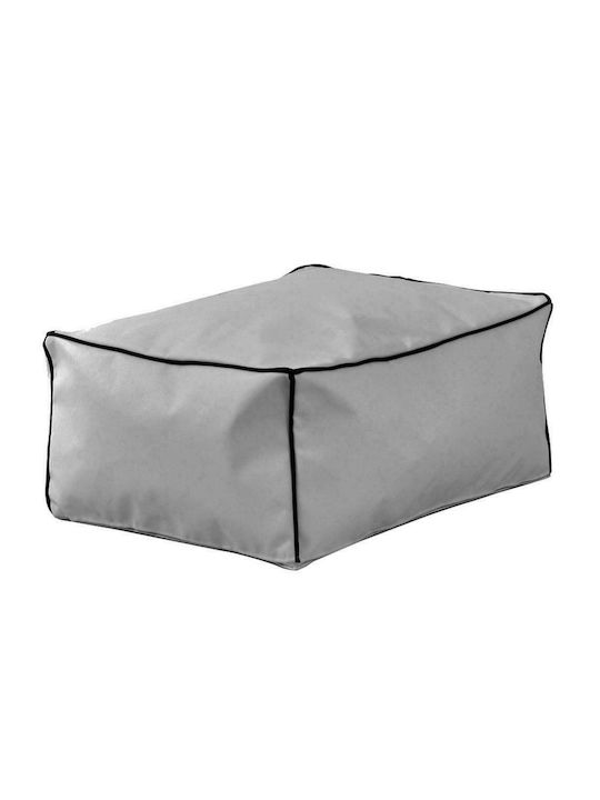 Stool pouf Cube L.Grey 70X50