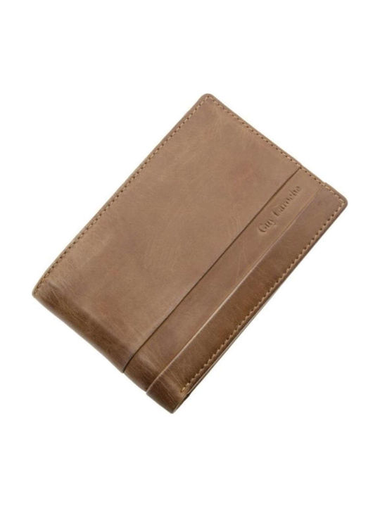 Leather Men's Wallet Classic Tabac Brown