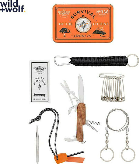 Gentlemen's Hardware Gentlemen's Hardware Überlebensset Mit Wunderkerze & Druckknöpfe nähen