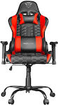 Trust GXT 708 Resto Καρέκλα Gaming Δερματίνης με Ρυθμιζόμενα Μπράτσα Κόκκινη