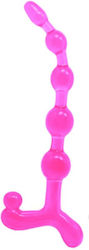 Baile Bendy Twist Anal Beads Pink D-220139