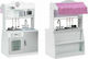 Ecotoys Παιδική Κουζίνα από Ξύλο για 3+ Ετών 92 εκ.
