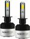 Nighteye Lamps Car & Motorcycle H1 LED 6500K Cold White 72W 2pcs