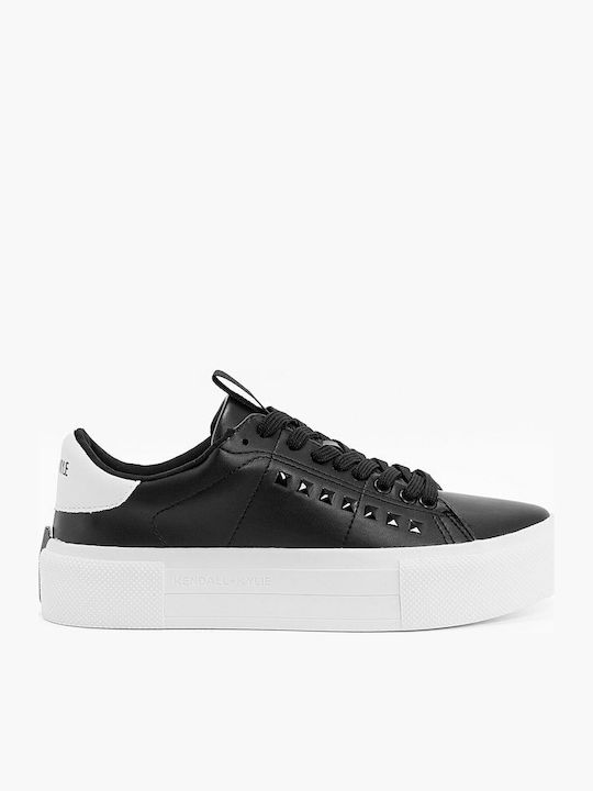 Kendall + Kylie Taren Flatforms Sneakers Black