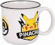 Stor Pokemon Pikachu Κούπα Κεραμική Λευκή 400ml