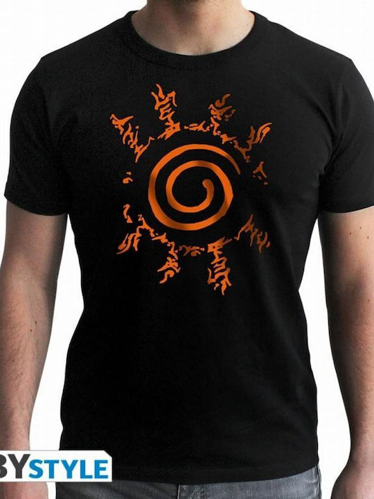 Anime Uzumaki Black T-Shirt
