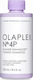 Olaplex No.4P Blonde Enhancer Toning Shampoos Farberhalt für Gefärbt Haare 1x250ml