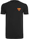 Chest T-shirt Superman Schwarz