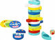 Tooky Toys Stacking Toy Παιχνίδι Στοίβαξης Ζώα made of Wood for 24++ Months