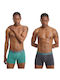 Herren Boxershorts Anthracite-Emerald 2Packung