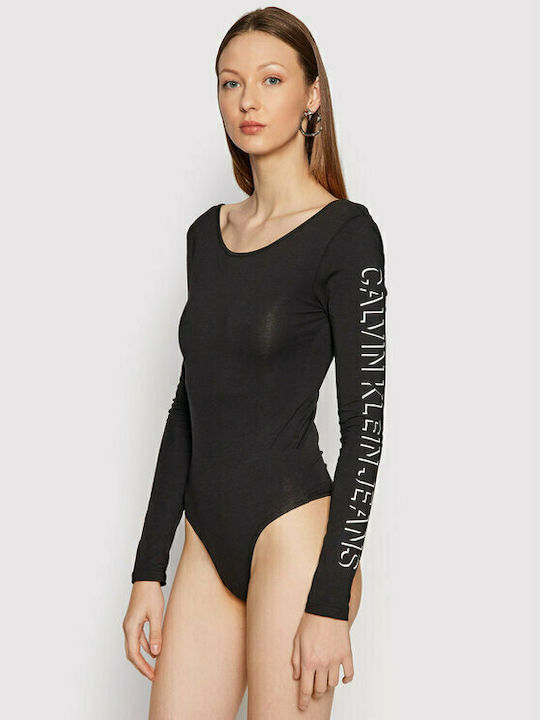 Calvin Klein Γυναικείο Κορμάκι Μαύρο 