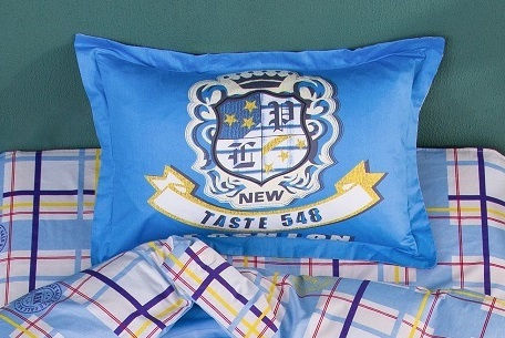 Mc Decor Kids Cotton Pillowcase 50x75cm Blue