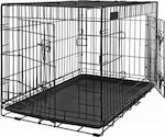 Dog Wire Crate with 2 Doors L 92,5x57,5x64εκ. 92.5x57.5x64cm 54.00.050