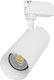 Metanor Single LED Natural White Spot in White Color