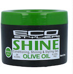 Eco Style Shine Olive Oil Гел за Коса 89мл