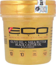 Eco Style Gold Gel Μαλλιών 236ml