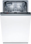 Bosch SRV2IKX10E Πλήρως Εντοιχιζόμενο Πλυντήριο Πιάτων για 9 Σερβίτσια Π44.8xY81.5εκ. Λευκό