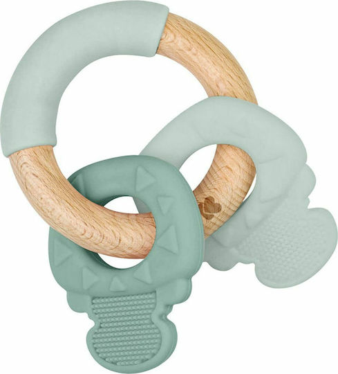 Kikka Boo Teething Rattle Silicone for 0 Months+