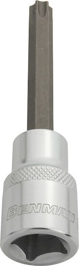 Benman Priza Cheie tubulară cu Vârf Torx și Patrat de Prindere 1/2'' Dimensiune T70x100mm 1buc