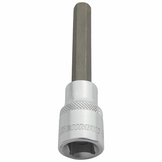 Benman Socket 1/2" Long For Allen Screws Long Walnut with Allen Head and Socket 1/2'' H12x100mm