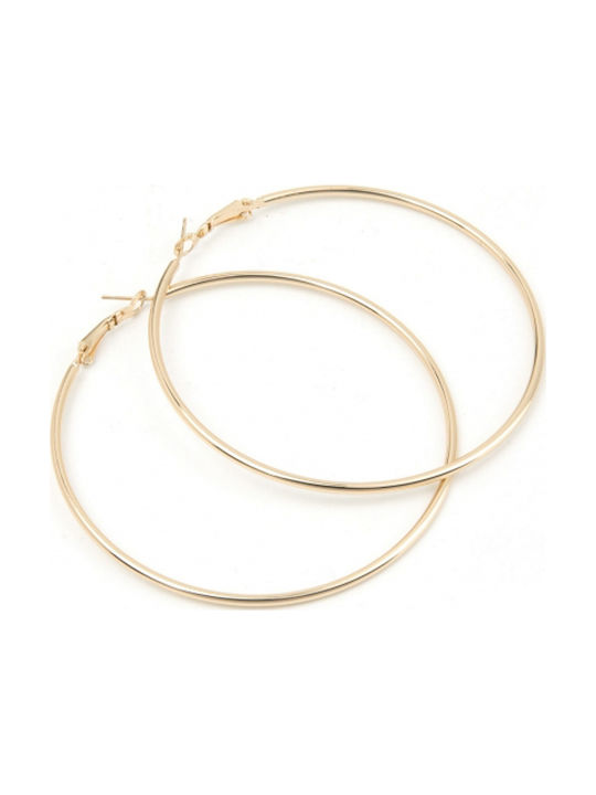 Ro-Ro Accessories Earrings Hoops made of Steel Gold Plated