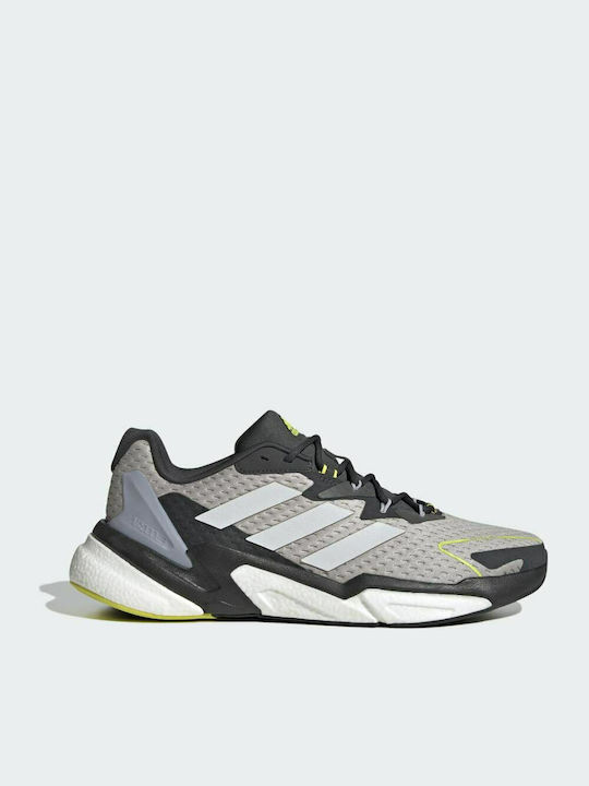 Adidas X9000L3 Cold.Rdy Ανδρικά Αθλητικά Παπούτσια Running Grey Two / Cloud White / Acid Yellow