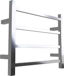 Warmup Radiator Electric Pentru Prosoape 4 Bare Scară - Pătrat Lustruit 52W Warmup Radiator Electric Pentru Prosoape 4 Bare Scară - Pătrat Lustruit 52W