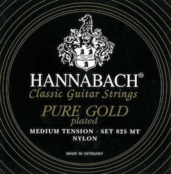 Hannabach 825 Pure Gold Plated Single Nylon Cla...