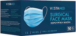 Vestamed Disposable Surgical Mask Type II Light Blue 50pcs