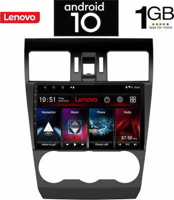 Lenovo Car-Audiosystem für Subaru Impreza / Forstwirt 2012-2015 (Bluetooth/USB/AUX/WiFi/GPS) mit Touchscreen 9" IQ-AN X5928_GPS