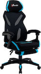 Vinsetto 921-516BU Gaming Chair with Footrest Black